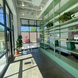 Pick up area