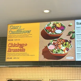 Seasonal Menu