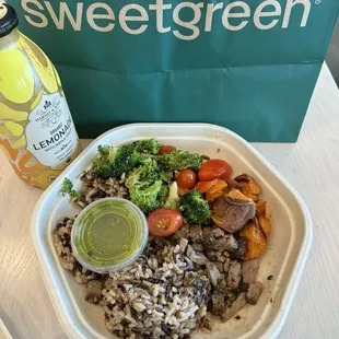 Caramelized garlic steak plate 7//21/24