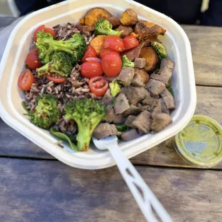 Caramelized Garlic Steak