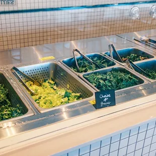 Choice of greens