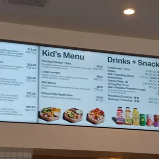 menu, sushi and sashimi