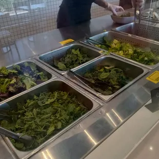 interior, salads