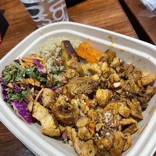 Featured bowl: Hot honey chicken