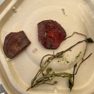 The beets and the roots! Ughh