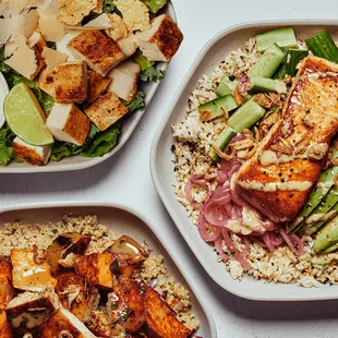 grilled fish, interior