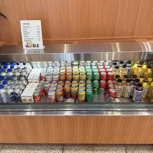 Drink selection - January 2025