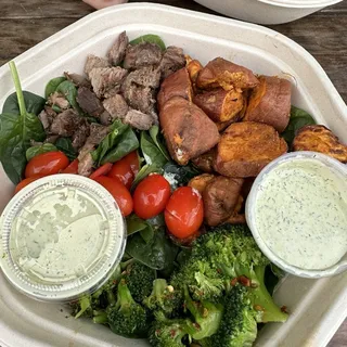 Caramelized Garlic Steak