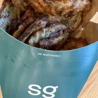 Ripple Fries Pickle Ketchup