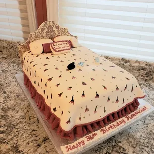 a birthday cake