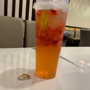 Strawberry Lemon Green Tea