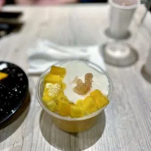 Mango Pomelo Coconut Pudding Sago