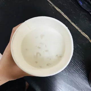 H6. Coconut Milk.lotus Seed & Snow Fungus With Hasma Soup H6.