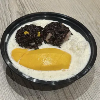 V12. Thai Black Glutinous Rice With Vanilla Frost V12.