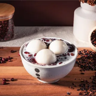 E2. Purple Rice Soup With Coconut Milk E2.