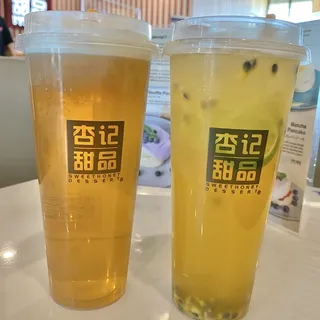 Jasmine Green Tea with Sea Salt Cream