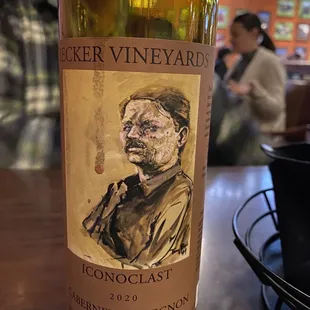 This Texas wine was delicious after it opened up.