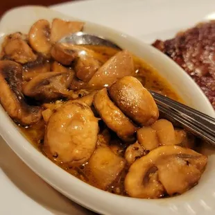 Sauteed mushrooms