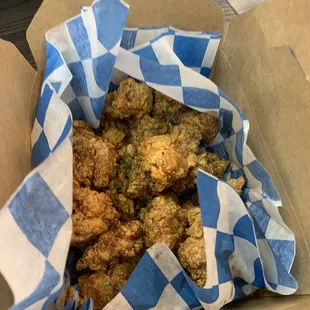 Soy Garlic Poppers