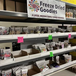 Freeze dried goodies