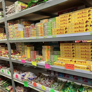 Mexican candy aisle