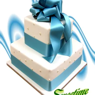 Almond Buttercream Wedding Cake