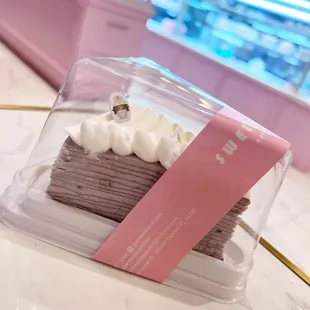 Blueberry Crepe Cake