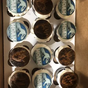 Jurassic cupcakes