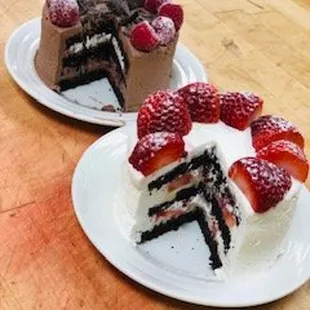 Chocolate Cassata Cake
