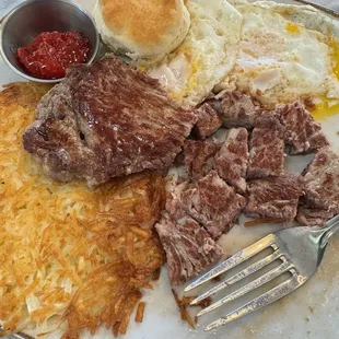 Steak and Eggs