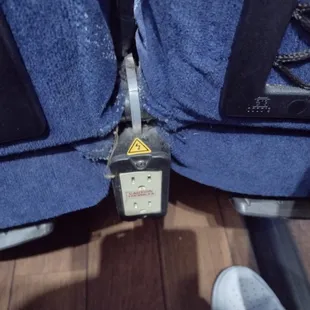 Outlets on the bus YES!