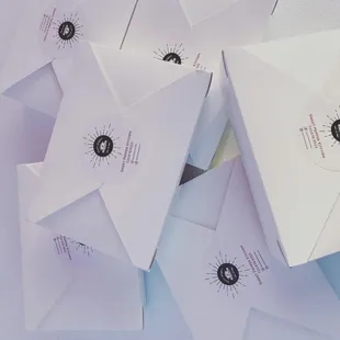 a bunch of envelopes