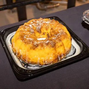 Sweet Potato Honey Bun Cake