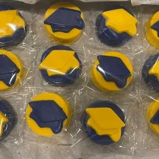 yellow and blue soccer balls