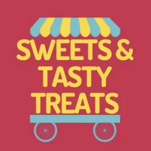 a cart of sweets and tasty treats