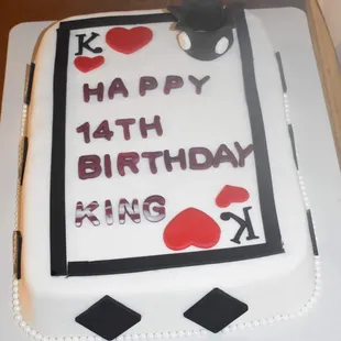 King turns 14!