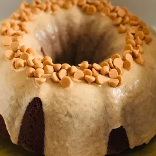 Butterscotch pound cake.