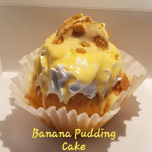 Banana Pudding Cupcake