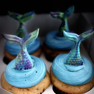 Mermaid cupcakes