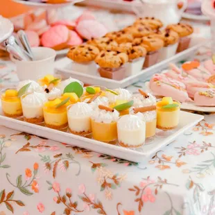 Mini desserts