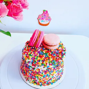 Mini Sprinkle cake