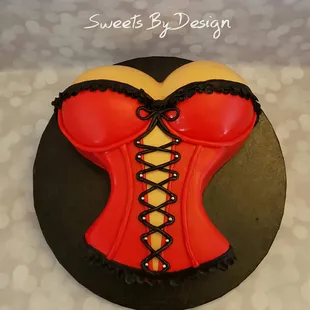 Corset cake.