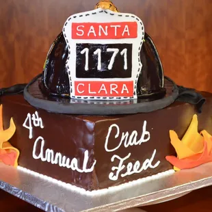 Raffle cake for SCFD Crab Feed.