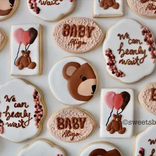 baby shower cookies