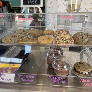 Cookies, brownies, and other sweets