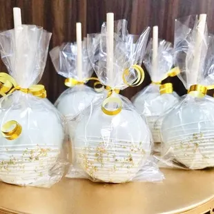 Chocolate covered apples