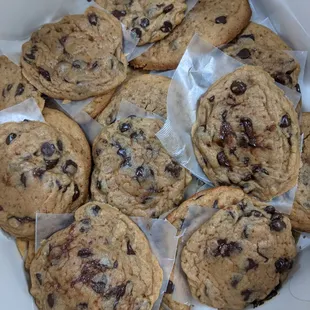 Browned butter chocolate chip cookies