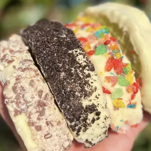 Ice cream tacos