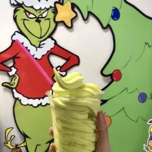 Pineapple dole whip during holiday season!