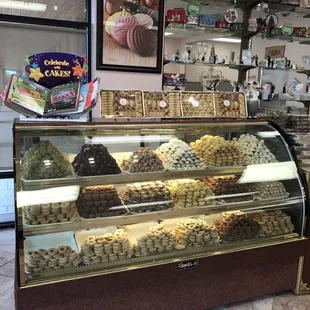 a variety of pastries